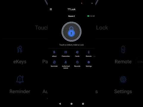 How to setup any battery powered TTLock that uses Wi Fi sleep mode.