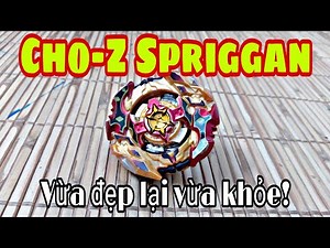 Review B-128 Cho-Z Spriggan(S3/SB-Fake)/Beyblade Burst Cho Z | HoàngVanh Beyblade