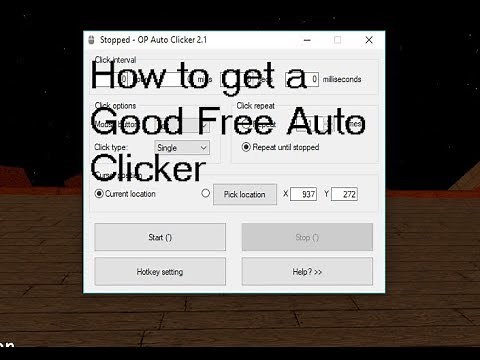 How to get the best free auto clicker for Roblox