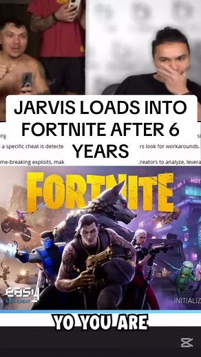 Jarvis Returns to Fortnite After 6 Years