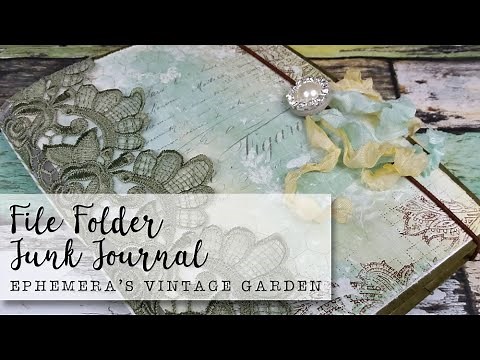 How To Make A File Folder Junk Journal | Tutorial For Beginners