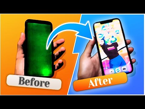 Fixed the iPhone Green Screen problem