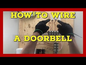 How to Wire a Doorbell