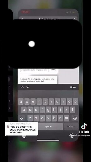 how to get ranboo’s enderman on a keyboard