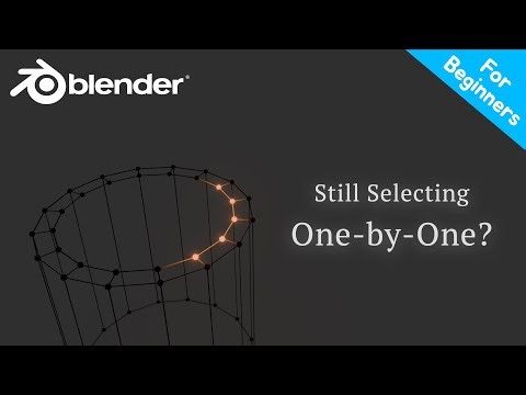 Speed Up Your Edit!(Loop Select & Select Similar) - Blender Tutorial For Beginners