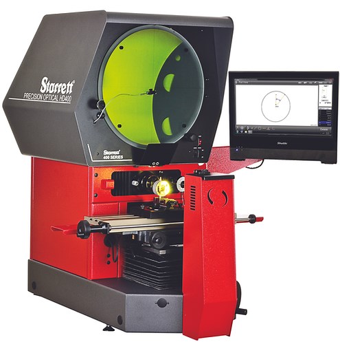 HD400 Horizontal Benchtop Optical Comparator | StarrettMetrology