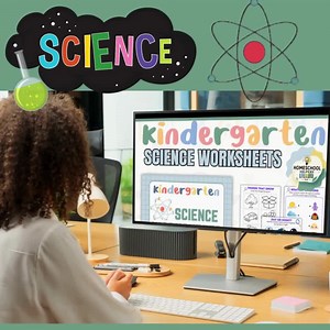 Kindergarten Science Workbook: 22 Printable Worksheet Activities for Home Learning & Teachers - Etsy