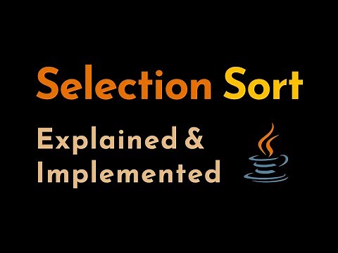 Selection Sort Explained and Implemented with Examples in Java | Sorting Algorithms | Geekific