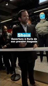 Ouverture à Paris du premier magasin #Shein, malgré les polémiques • FRANCE 24