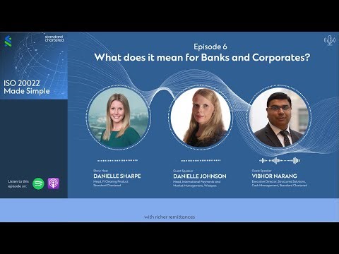 ISO 20022 Made Simple – Episode 6: What does ISO 20022 mean for Banks and Corporates?