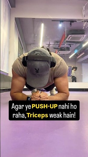 Weak Triceps? Try This Push-Up 🔥 | Arm Workout | #Shorts