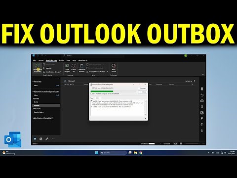 How To Fix Outlook emails stuck in Outbox
