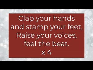 Sing up, it's Christmas!