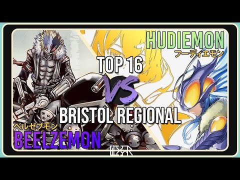 Beelzemon vs Hudiemon [@OrganizedPlayEvents BT23 Bristol Regional] Match Commentary Top 16