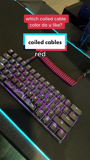 Choose the Perfect Coiled Cable Color for Your Desk Setup