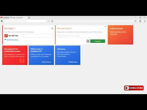 How to Download , Install and use Anydesk on windows 10.