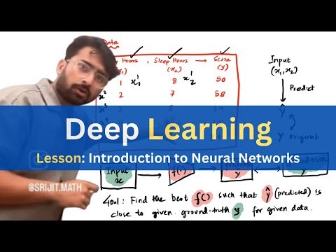Lesson 1: Introduction to Neural Networks | Deep Learning