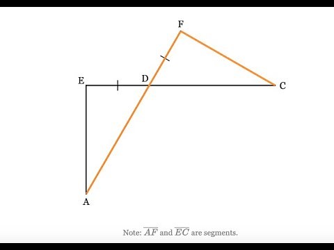 Deltamath Triangle Proofs (level 1) #11
