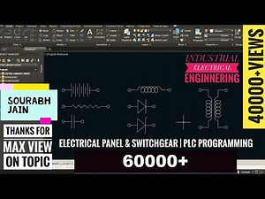How to design Electrical & Electronics symbols in AutoCAD Electrical