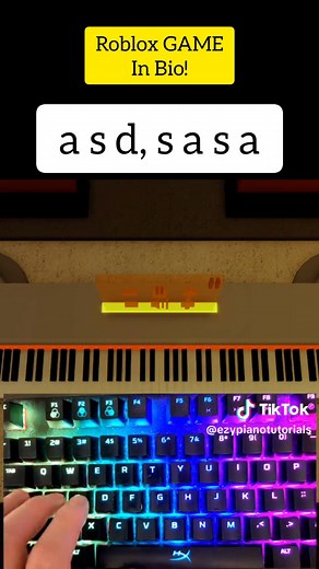 Tom Odell - Another Love (Easy Roblox Piano Tutorial) #piano #pianotutorial #roblox #cover