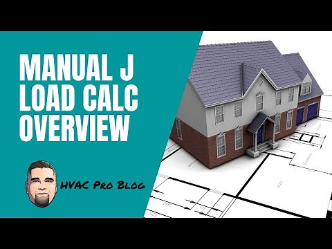 Manual J (Load Calculation) Overview