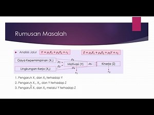 Analisis Jalur (Path Analysis)