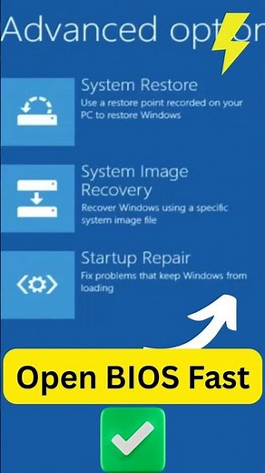 Access BIOS in Windows 10