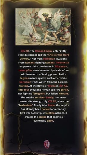 How Rome Nearly Fell in 50 Years