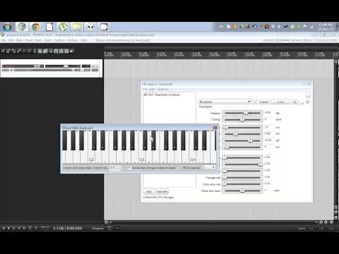 REAPER - How to use Virtual MIDI keyboard