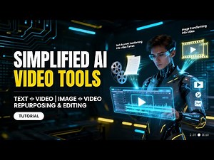 Simplified AI Video Tools: Text-to-Video, Image-to-Video, Repurposing & Editing
