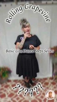 Beginner Line Dance Basics | How to Do A Rolling Grapevine | Easy Step-by-step Tutorial