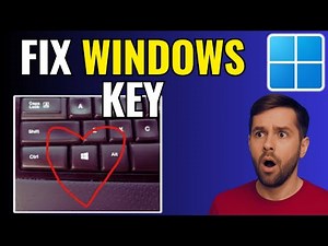 How to Fix Windows Key Not Working in Windows 11/10 | Keyboard Shortcut Not Responding (2025)