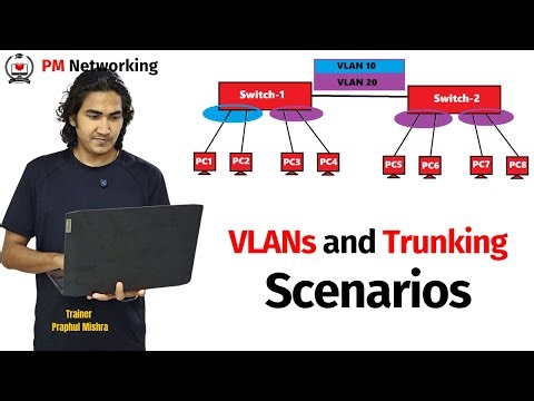 Enterprise LAN Technology | VLANs and Trunking Protocols Scenarios #ccna #ccnp #ccie