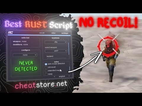 RC Recoil Script Showcase: Best No Recoil Script for Rust