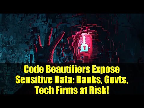 Code Beautifiers Expose Sensitive Data: Banks, Govts, Tech Firms at Risk!
