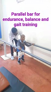 Parallel bars are commonly used during physical therapy and rehabilitation. They are a support tool, providing a safe way to work on skills like strength, balance and the gait. | Don Orione Centre Kaburugi