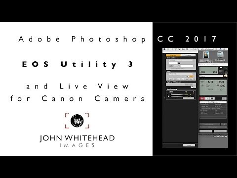 Canon's EOS Utility 3 program and Remote Live View