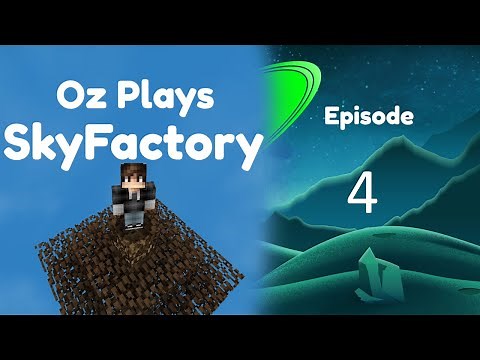 Easiest Way to Get an Iron Sapling in SkyFactory 4