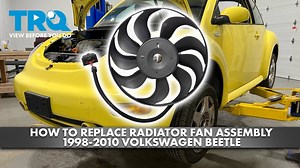 How to Replace Radiator Cooling Fan Assembly 1998-2010 Volkswagen Beetle