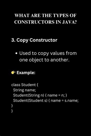 Java Interview Question #19: Types of Constructors in Java | Logic Ladder