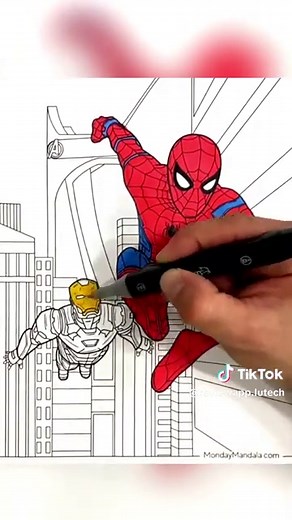 Learn to Draw Spider Man with Notepad Techniques