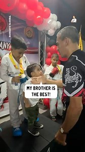 Big bro knows how to make lil bro happy! 😊 | Dad Jokes