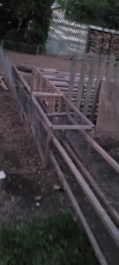 My chicken run setup