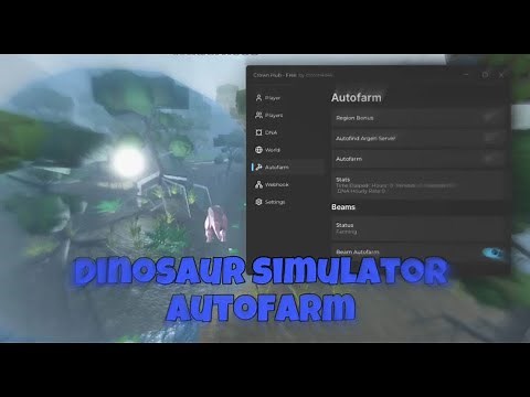 Free Dinosaur Simulator Script - Autofarm + more