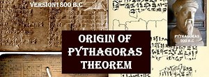 The History behind the Pythagorean Theorem