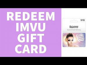 How To Redeem IMVU Gift Card Online (2022) | Use & Activate IMVU Gift Cards (Step By Step)
