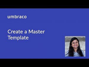 Getting started with Umbraco: Create a Master Template