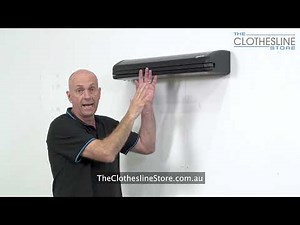 How to Install Daytek Retractable Wall Mount Clothesline