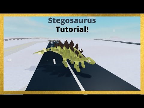 Plane crazy Stegosaurus tutorial!