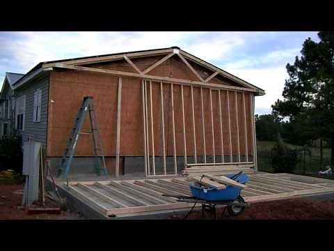 Mobile Home Addition Part 1